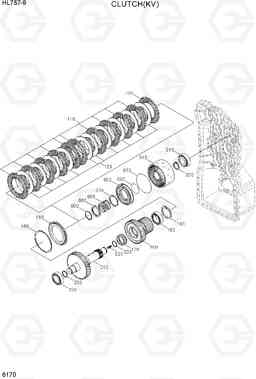 6170 CLUTCH(KV) HL757-9, Hyundai