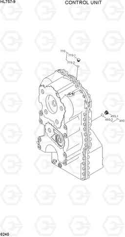 6240 CONTROL UNIT HL757-9, Hyundai