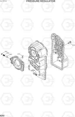 6250 PRESSURE REGULATOR HL757-9, Hyundai