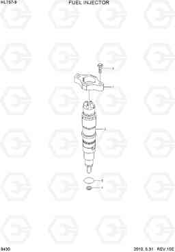 9430 INJECTOR HL757-9, Hyundai