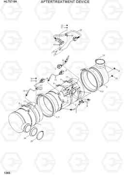 1065 AFTERTREATMENT DEVICE HL757-9A, Hyundai