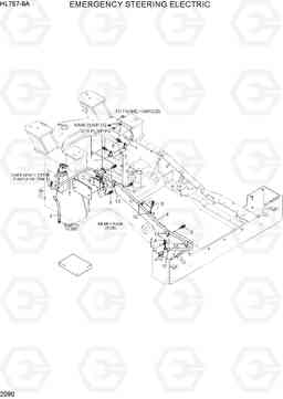 2090 EMERGENCY STEERING ELECTRIC HL757-9A, Hyundai