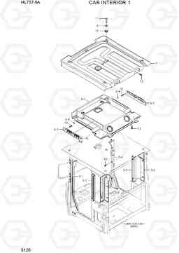 5120 CAB INTERIOR 1 HL757-9A, Hyundai