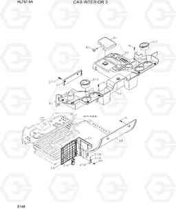 5140 CAB INTERIOR 3 HL757-9A, Hyundai