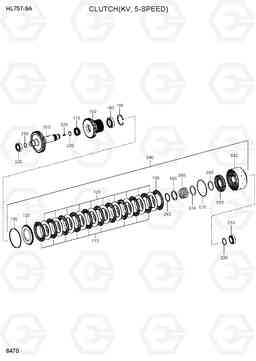 6470 CLUTCH(KV, 5-SPEED) HL757-9A, Hyundai