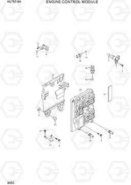 9450 ENGINE CONTROL MODULE HL757-9A, Hyundai