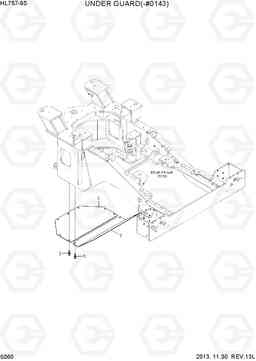 5060 UNDER GUARD(-#0143) HL757-9S, Hyundai