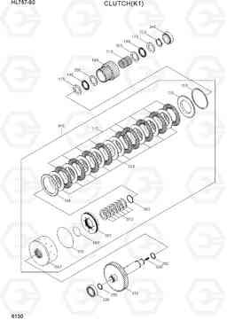 6130 CLUTCH(K1) HL757-9S, Hyundai