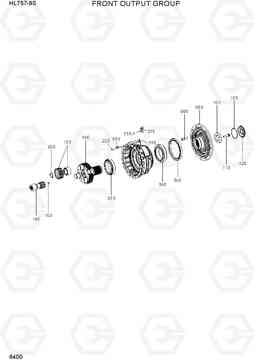 6400 FRONT OUTPUT GROUP HL757-9S, Hyundai