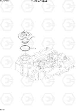 9110 THERMOSTAT HL757-9S, Hyundai