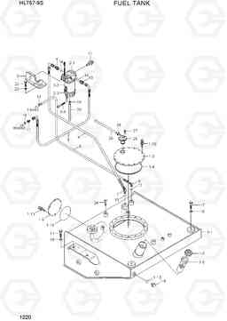 1020 FUEL TANK HL757-9S(BRAZIL), Hyundai