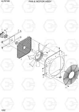 1032 FAN & MOTOR ASSY HL757-9S(BRAZIL), Hyundai