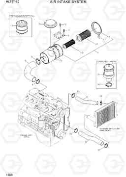 1050 AIR INTAKE SYSTEM HL757-9S(BRAZIL), Hyundai