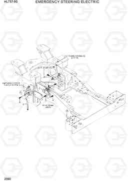 2090 EMERGENCY STEERING ELECTRIC HL757-9S(BRAZIL), Hyundai
