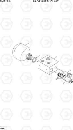 4090 PILOT SUPPLY UNIT HL757-9S(BRAZIL), Hyundai