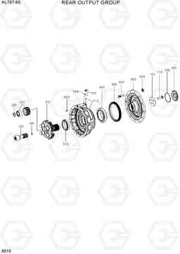 6510 REAR OUTPUT GROUP HL757-9S(BRAZIL), Hyundai