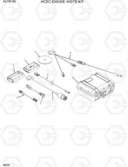 8070 HCEC ENGINE INSITE KIT HL757-9S(BRAZIL), Hyundai