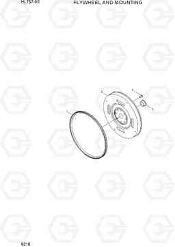 9210 FLYWHEEL AND MOUNTING HL757-9S(BRAZIL), Hyundai
