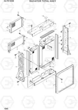 1040 RADIATOR TOTAL ASSY HL757-9SM, Hyundai