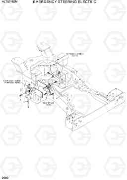 2090 EMERGENCY STEERING ELECTRIC HL757-9SM, Hyundai