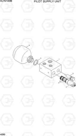 4090 PILOT SUPPLY UNIT HL757-9SM, Hyundai