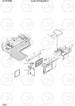 5140 CAB INTERIOR 3 HL757-9SM, Hyundai