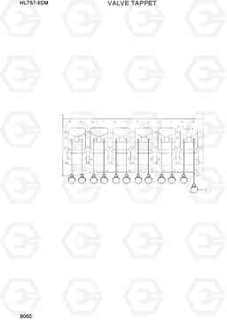 9060 VALVE TAPPET HL757-9SM, Hyundai