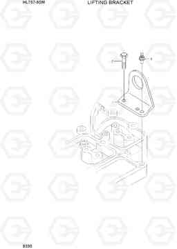 9330 LIFTING BRACKET HL757-9SM, Hyundai