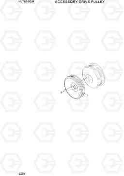 9420 ACCESSORY DRIVE PULLEY HL757-9SM, Hyundai