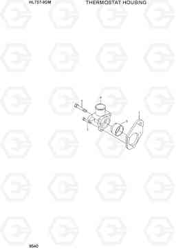 9540 THERMOSTAT HOUSING HL757-9SM, Hyundai