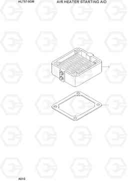 A010 AIR HEATER STARTING AID HL757-9SM, Hyundai