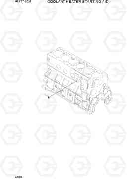 A080 COOLANT HEATER STARTING AID HL757-9SM, Hyundai