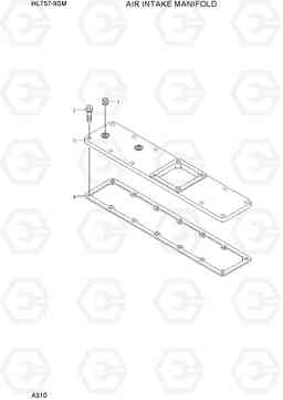 A310 AIR INTAKE MANIFOLD HL757-9SM, Hyundai