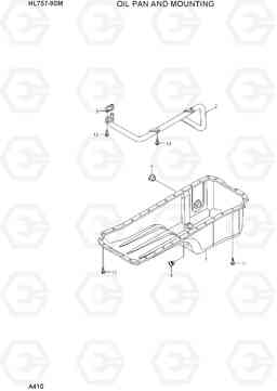 A410 OIL PAN AND MOUNTING HL757-9SM, Hyundai