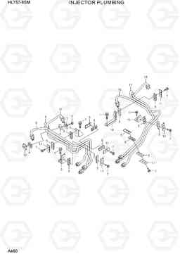 A460 INJECTOR PLUMBING HL757-9SM, Hyundai