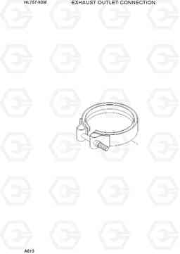 A610 EXHAUST OUTLET CONNECTION HL757-9SM, Hyundai