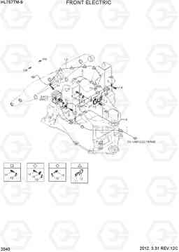 2040 FRONT ELECTRIC HL757TM-9, Hyundai