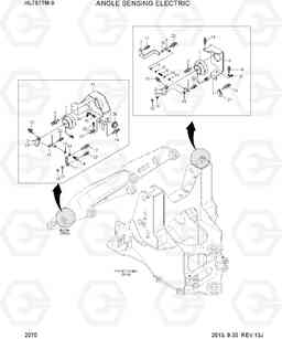 2070 ANGLE SENSING ELECTRIC HL757TM-9, Hyundai