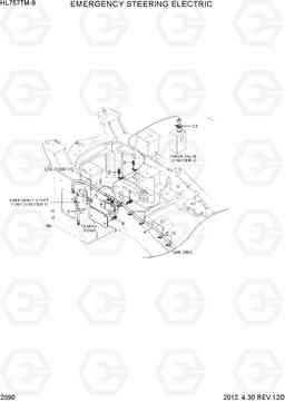 2090 EMERGENCY STEERING ELECTRIC HL757TM-9, Hyundai