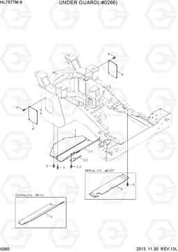 5060 UNDER GUARD(-#0266) HL757TM-9, Hyundai