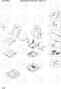 5182 SEAT(MECHANICAL, KAB, 2