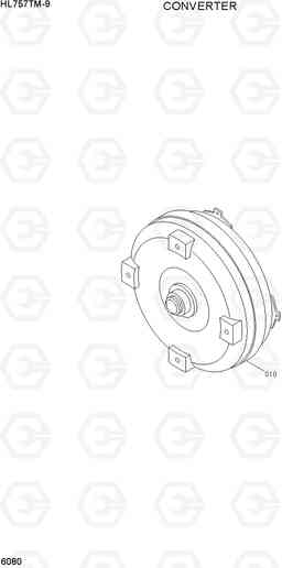 6080 CONVERTER HL757TM-9, Hyundai