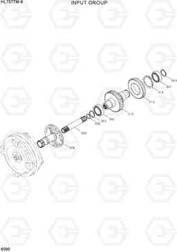6090 INPUT GROUP HL757TM-9, Hyundai