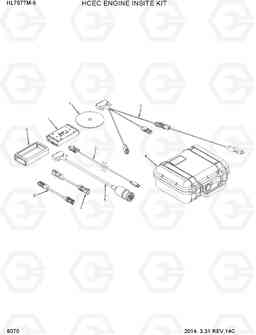 8070 HCEC ENGINE INSITE KIT HL757TM-9, Hyundai