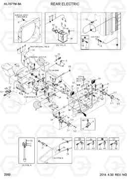 2050 REAR ELECTRIC HL757TM-9A, Hyundai