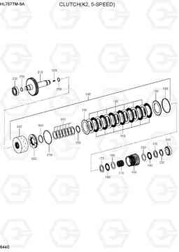 6440 CLUTCH(K2, 5-SPEED) HL757TM-9A, Hyundai