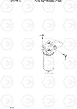 9220 FUEL FILTER MOUNTING HL757TM-9A, Hyundai