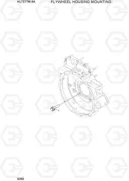 9260 FLYWHEEL HOUSING MOUNTING HL757TM-9A, Hyundai