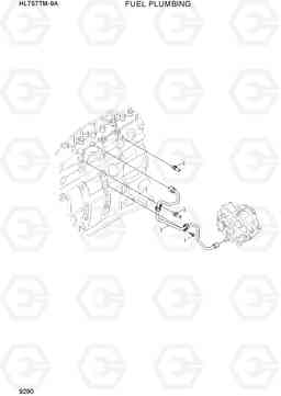 9290 FUEL PLUMBING HL757TM-9A, Hyundai