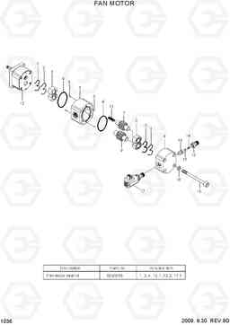 1036 FAN MOTOR HL757TM-7, Hyundai